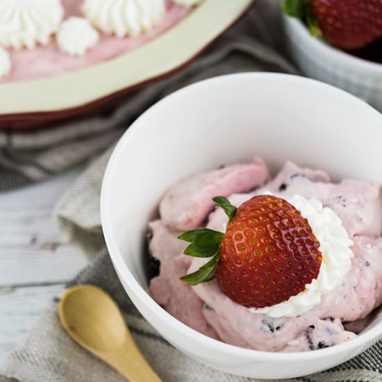 Strawberry Cheesecake Mousse - Recipe photo by theunlikelybaker
