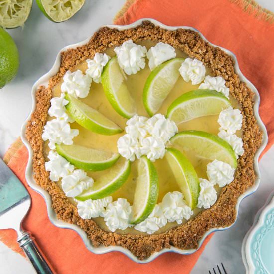 Tequila Lime Margarita Pie - Recipe photo by bunsenburnerbakery