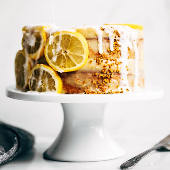 paleo lemon cake - Recipe photo by Paleoglutenfree.com