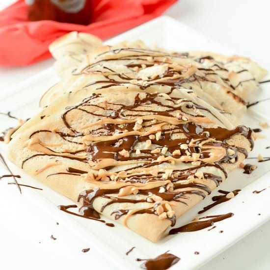 Vegan French Crepes - Recipe photo by sweetashoneynz