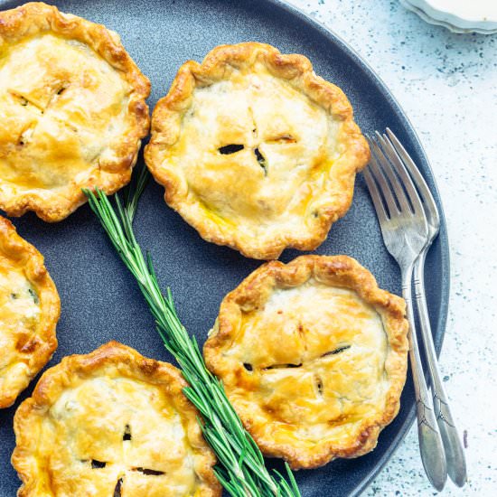 Veggie Pot Pies - Recipe photo by piesandtacos