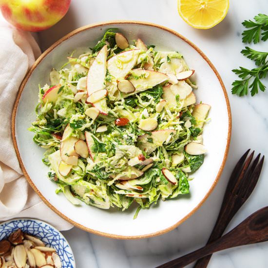 Brussels Sprouts Coleslaw - Recipe photo by PicklesNHoney