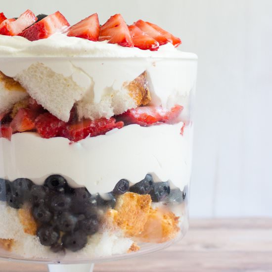 Dairy-Free Berry Trifle - Recipe photo by asliceofsweet