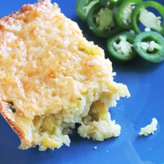 GF Jalapeno Corn Spoon Bread - Recipe photo by TheSpiffyCookie