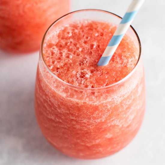 Watermelon White Wine Slushies - Recipe photo by buildyourbite