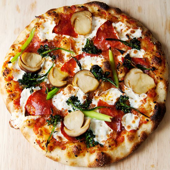 Sourdough Pizza Dough - Recipe photo by kaweah