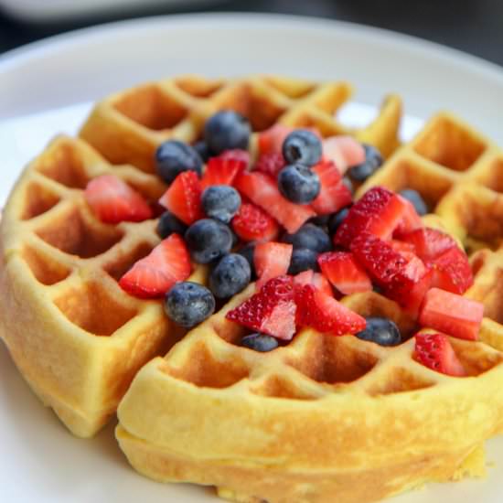 Keto Waffles - Recipe photo by cookedbyjulie