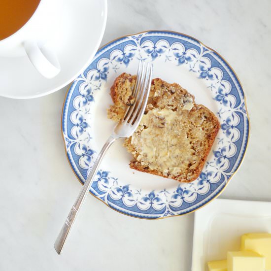 Banana Pecan Bread - Recipe photo by a new green leaf