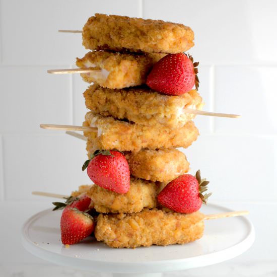 Strawberry Shortcake Popsicles - Recipe photo by sheri silver