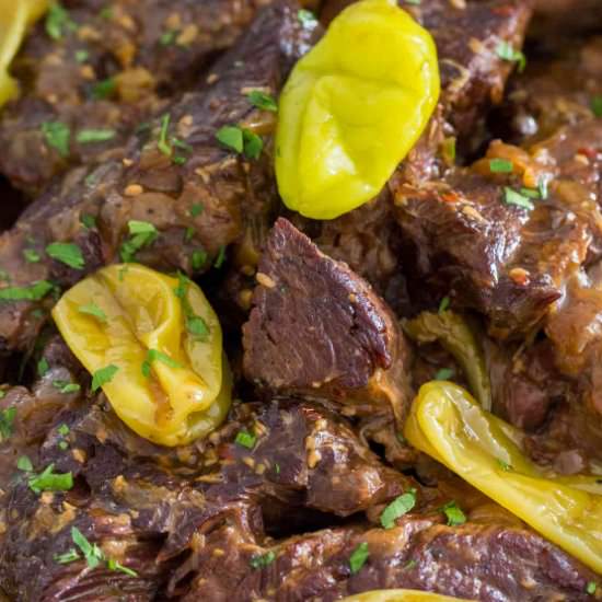 Mississippi Pot Roast - Recipe photo by peasandpeonies