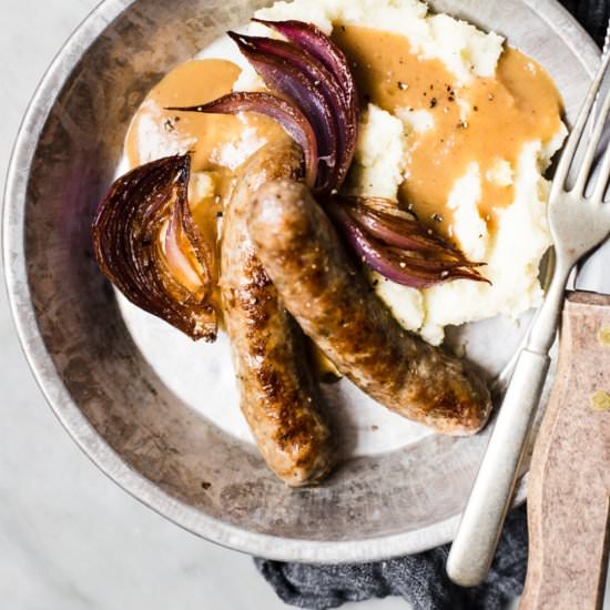 Bangers and Mash - Recipe photo by themodernproper