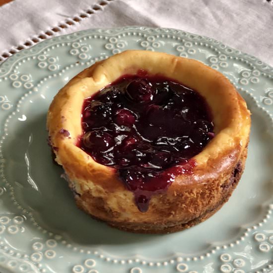 Blueberry Cheesecake - Recipe photo by JayofBaking