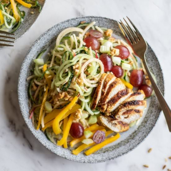 Spiralized Waldorf Salad - Recipe photo by SunkissedKitch