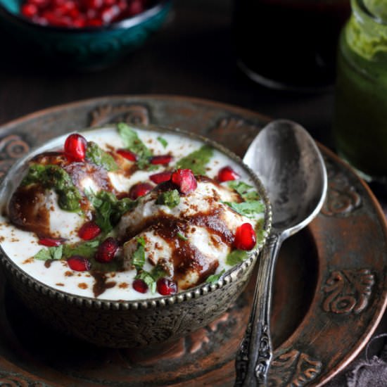 dahi bhalle/dahi vada - Recipe photo by easyfoodsmith