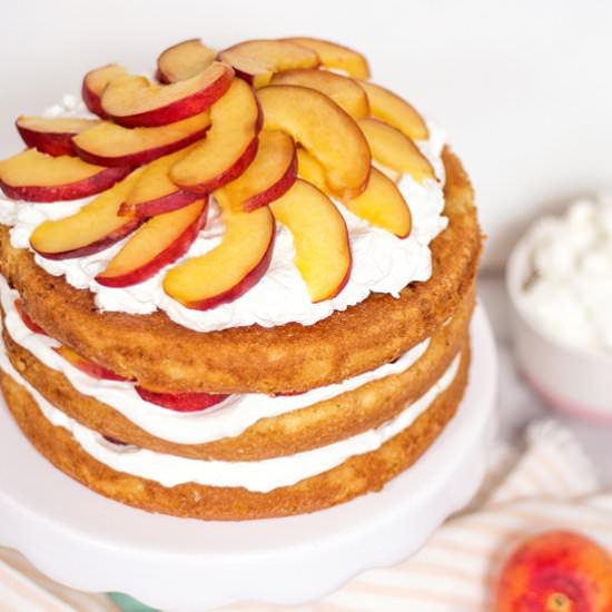 Peach Shortcake - Recipe photo by Unusuallylovely