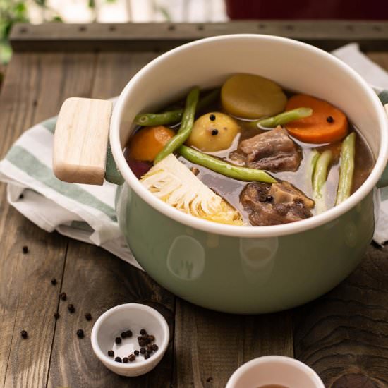 Nilagang Baka (Boiled Beef Soup) - Recipe photo by gobblethecook