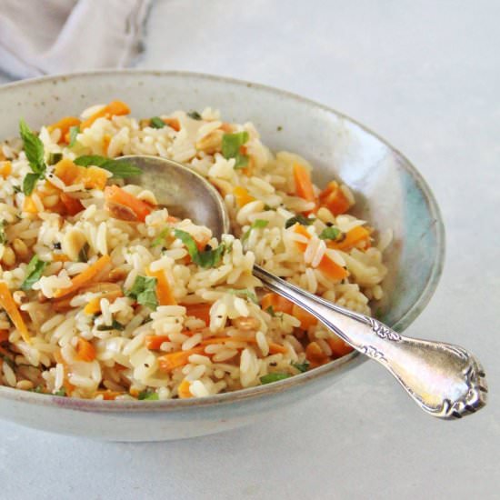 Rice Pilaf - Recipe photo by Inspired Edibles