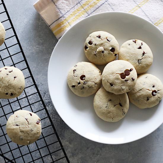 Paleo Vegan Chocolate Chip Cookies - Recipe photo by thatcleanlife