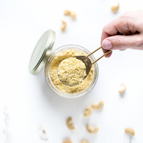 Vegan Parmesan Cheese - Recipe photo by freeyourfork