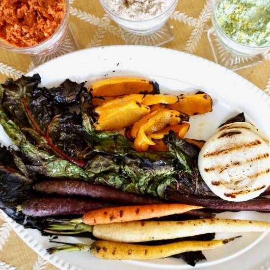 Piatto di Verdure - Recipe photo by A Wholesome New World