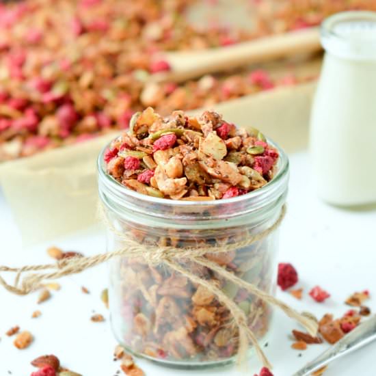Grain free granola - Recipe photo by sweetashoneynz