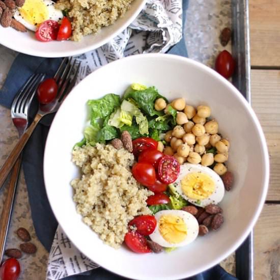 Protein Packed Quinoa Salad - Recipe photo by suebeehomemaker