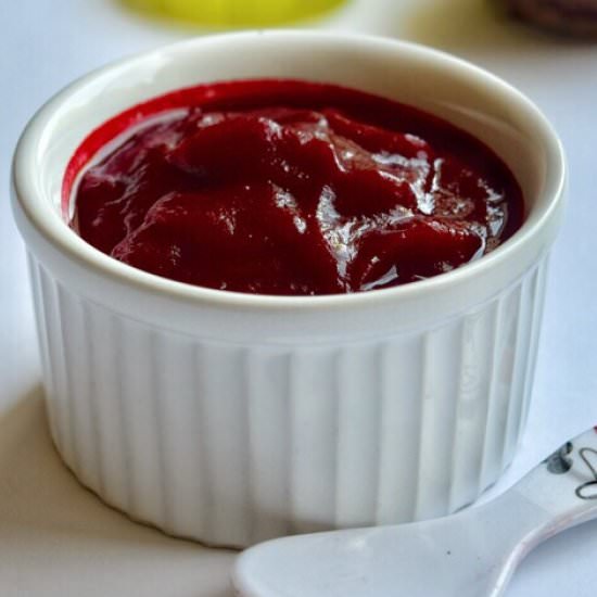 Beetroot Puree for Baby - Recipe photo by gkfooddiary