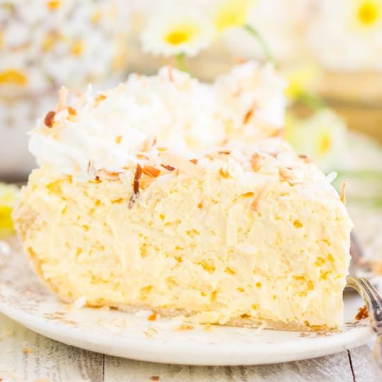 No Bake Coconut Cream Pie - Recipe photo by thegoldlininggirl