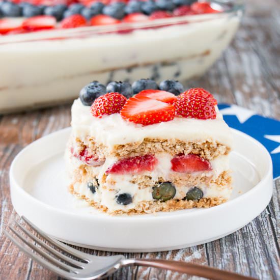 4th of July Icebox Cake - Recipe photo by littlesweetbaker