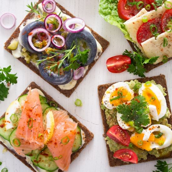 Open Faced Sandwiches – Smørrebrød - Recipe photo by adinutza