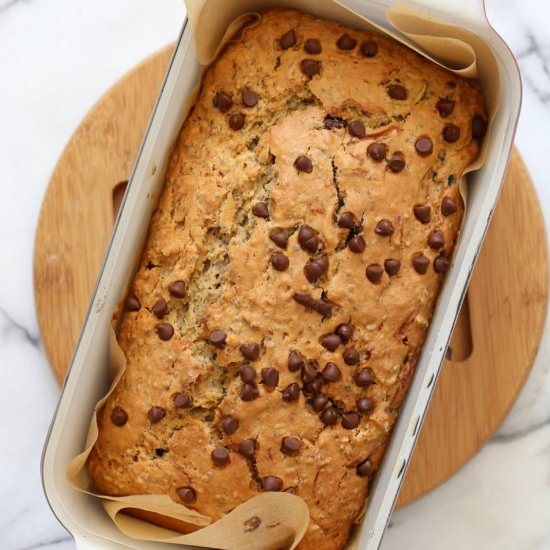 Easy Vegan Zucchini Bread - Recipe photo by richa