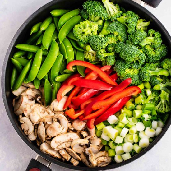 Stir Fry Vegetables - Recipe photo by buildyourbite