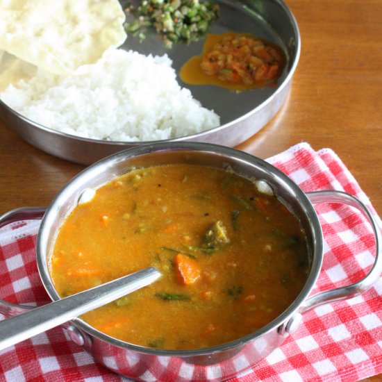 Lunch Sambar - Recipe photo by sandhiya