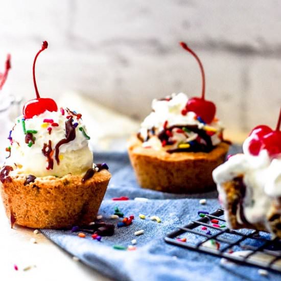 Cookie Cup Sundaes - Recipe photo by SprinklesandSeaSalt