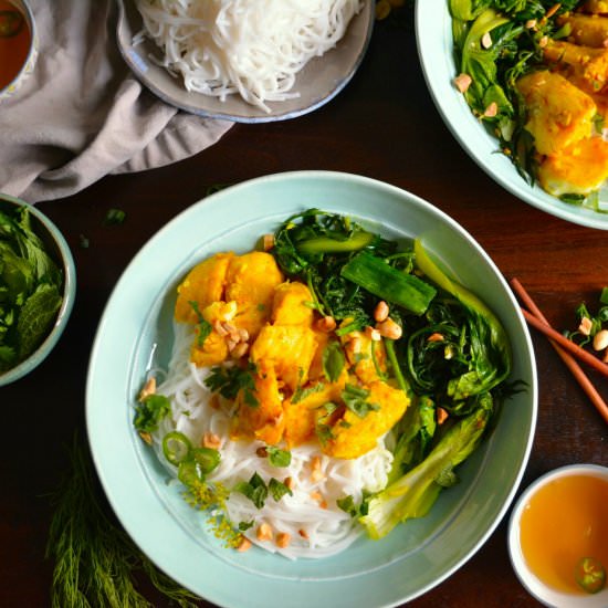 Vietnamese Fish with Turmeric &Dill - Recipe photo by Wanderings in my Kitchen