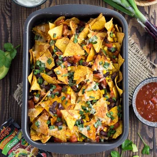Loaded nachos - Recipe photo by homebakedbliss