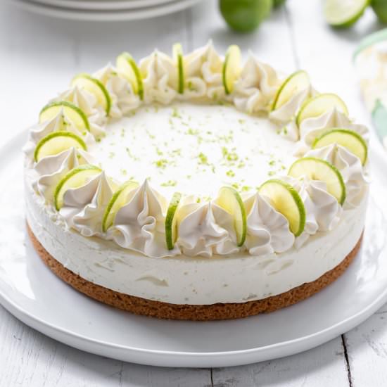 Key Lime Icebox Cheesecake - Recipe photo by Savingroomfordessert