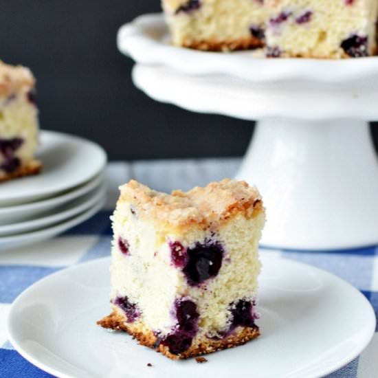 Easy Blueberry Coffee Cake - Recipe photo by therebelchick