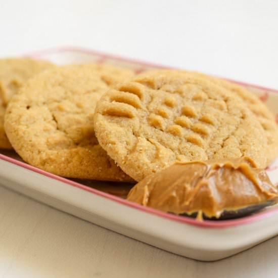 Peanut Butter Cookies - Recipe photo by kuchengeschichten