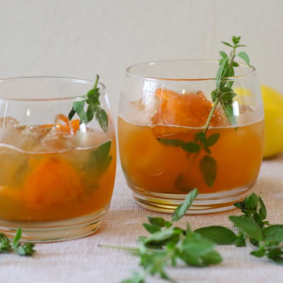 Apricot Amaretto Cocktail - Recipe photo by kitchencoup