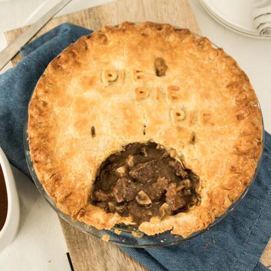 Mums Steak and Mushroom Pie - Recipe photo by sugarsaltmagic