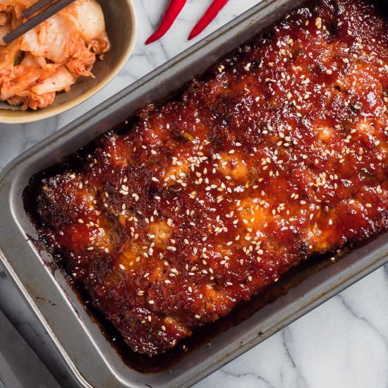 korean meatloaf - Recipe photo by glebekitchen