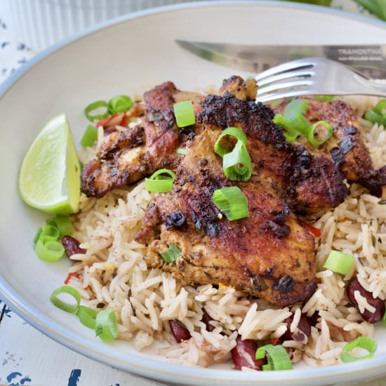 Cheat's Jerk Chicken - Recipe photo by joskitchenlarder