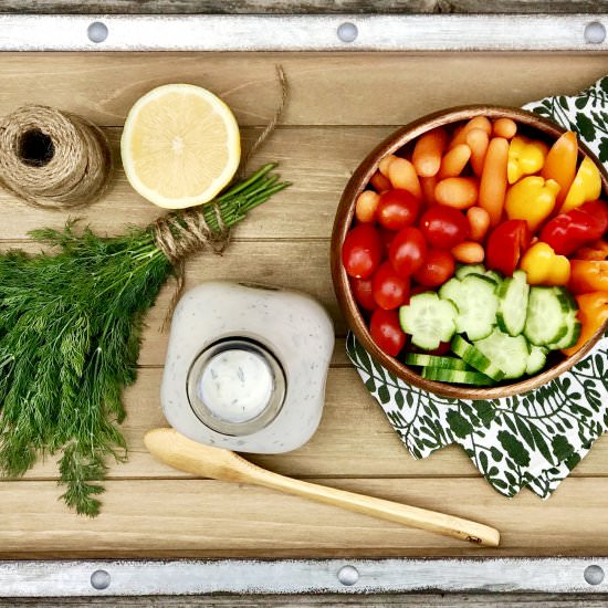 Buttermilk Ranch Dressing - Recipe photo by simmerandsauce