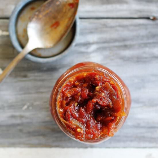 Roasted Tomato Jam - Recipe photo by Buy This Cook That