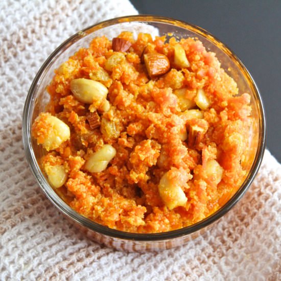 Carrot Pudding - Recipe photo by spiceinthebox