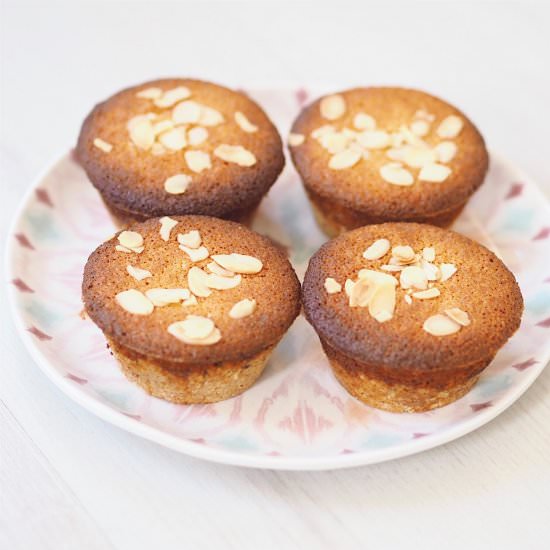 Mini Raspberry Bakewell Tarts - Recipe photo by nourishyourglow
