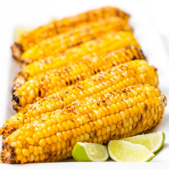 Grilled sweet corn - Recipe photo by thanksgiving