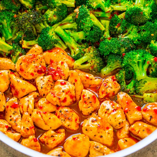 15-Minute Orange Chili Chicken - Recipe photo by Averie