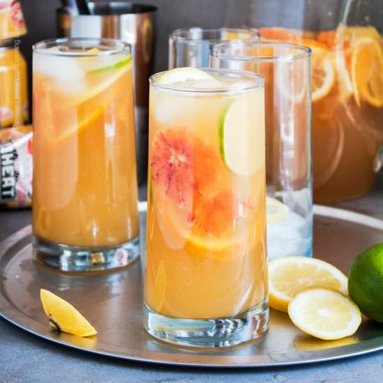 White Sangria Two Ways - Recipe photo by Craft Beering